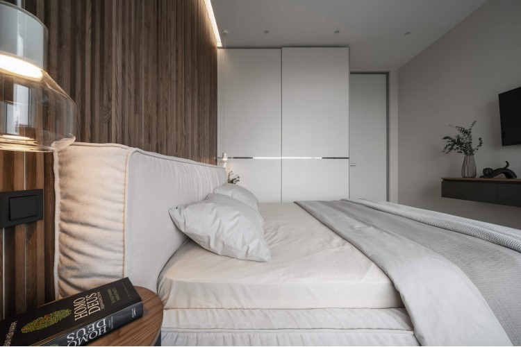 Спальня - Дизайн-проект 3-кімнатної квартири "Два Француза" у ЖК Alter Ego, 81м.кв — студія дизайну Novoselskiy Design