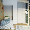 Дитяча-1 - Дизайн-проект 3-кімнатної квартири в Еко-стилі, ЖК Комфорт Таун, 77 м.кв - студія дизайну Redis&Co