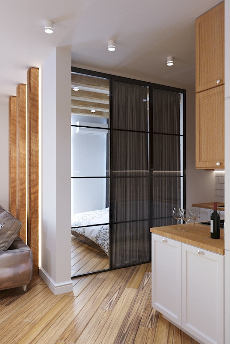 Кухня - Дизайн-проект 3-кімнатної квартири в Еко-стилі, ЖК Комфорт Таун, 77 м.кв - студія дизайну Redis&Co