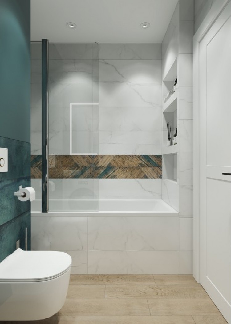 Дизайн ванной комнаты в частном доме +75 фото обустройства