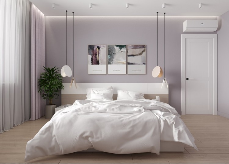 Спальня – качественное фото современного дизайна № 2385