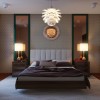 Спальня — Дизайн-проект 2-комнатной квартиры "Жить в лесу" —  Zlata Perevozova
