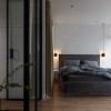 Кровать в дизайн-проекте квартиры-студии 47м.кв. — Svoya