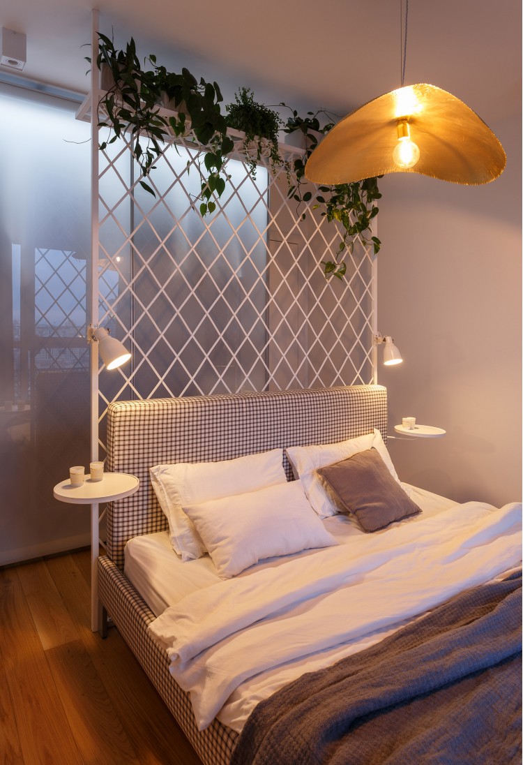 Спальня в дизайн-проекте 3-комнатной квартиры Miracle Morning — 92м.кв. — Svoya