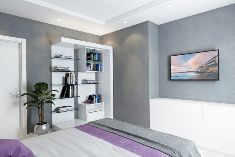 Дизайн спальня в современном стиле