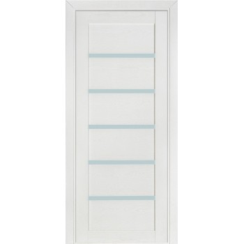 Двери офисные белые Elit 307 ПГ (Сатиновое стекло)