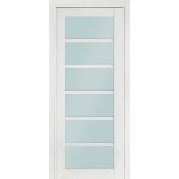 Белые межкомнатные двери Двери Terminus Elit 307 ПО (Сатиновое стекло)