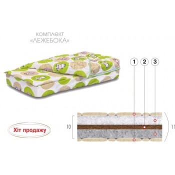 Дитячий комплект ВЕЛАМ ЛЕЖЕБОКА