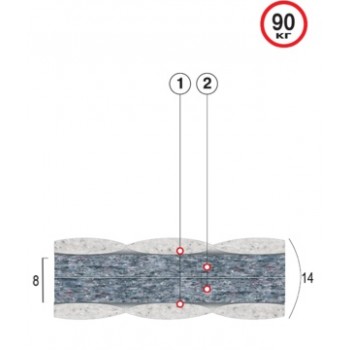 Матрас беспружинный ВЕЛАМ БРИЗ