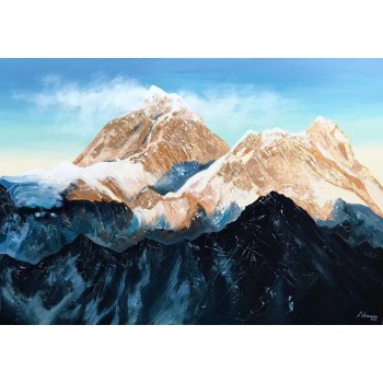 Интерьерная картина "Вершина Эверест"