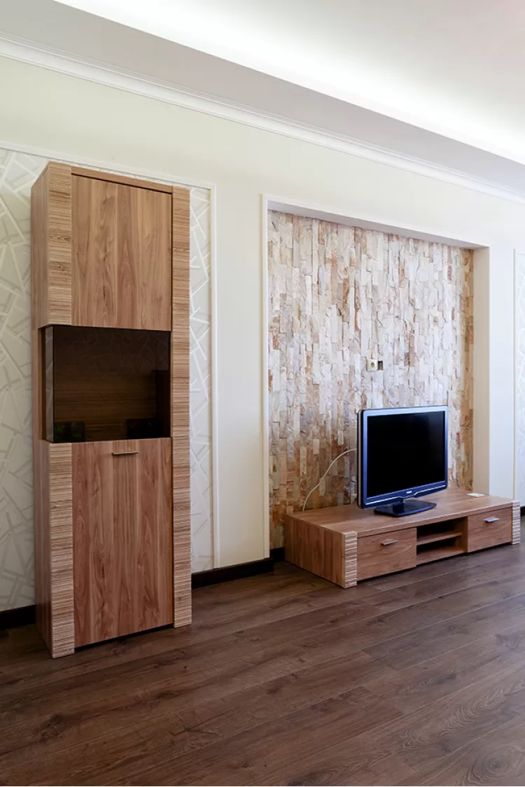 Гостиная — Дизайн-проект 3-комнатной квартиры, 100м.кв — Катерина Кузьмук