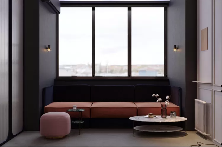 Гостиная — Дизайн-проект квартиры-студии в ЖК Victory V, 51м.кв — студия дизайна 725 design