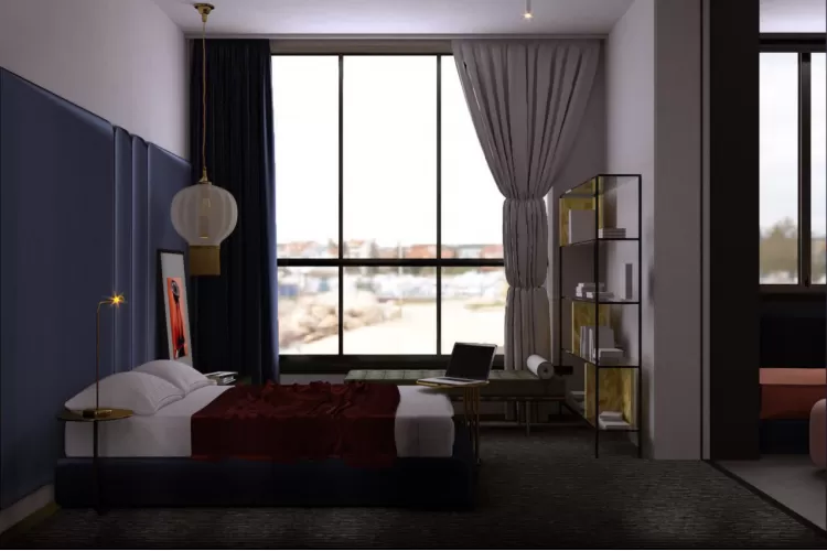 Спальня – фото интерьера № 766