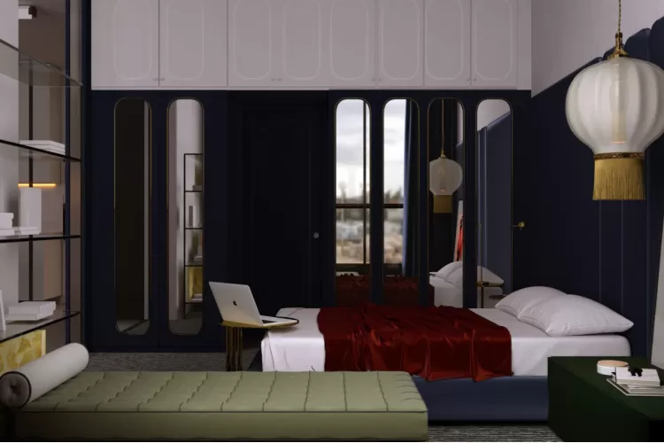 Спальня – фото интерьера № 768