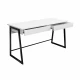 Стіл письмовий Loft-1 1400*598*750 мм. Білий (Арт.210)