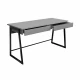 Стіл письмовий Loft-1 1400*598*750 мм.Сірий (Арт.211)