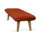 Банкетка Klark 100х42х33 см Помаранчевий (Арт.38)