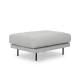 Пуф Ric 750х450х400 см Світло-сірий (арт7)