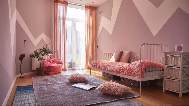 Детская в дизайн-проекте квартиры в ЖК Комфорт Таун, 65м.кв.— Design Burean