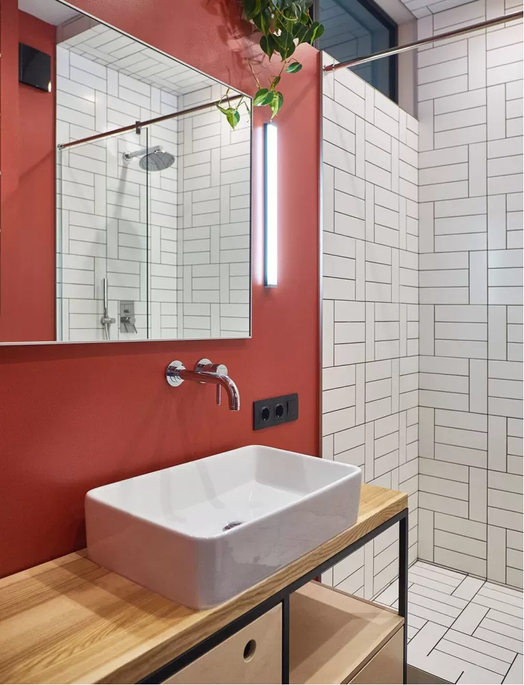 Фото дизайну: Ванна та санвузол – Дизайн-проект смарт квартири у ЖК Львівський Маєток, 38м.кв. – 678