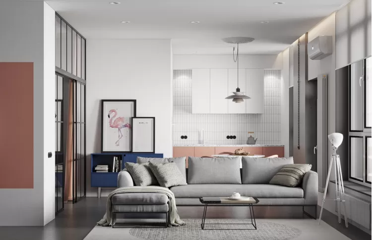 Гостиная  – фото интерьера № 669