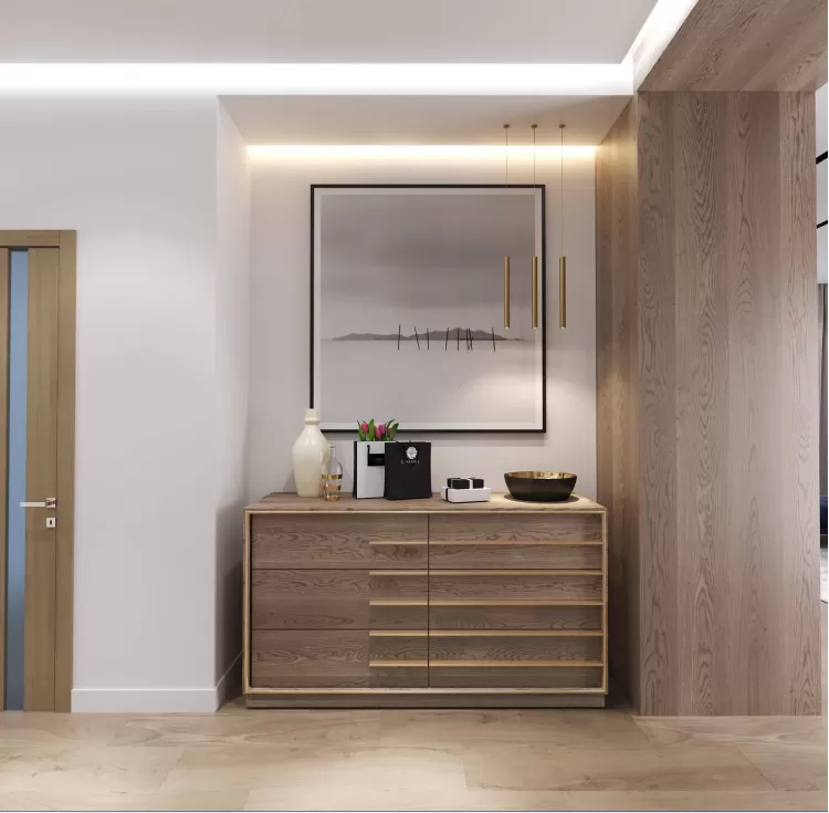 Дизайн вітальні в приватному будинку