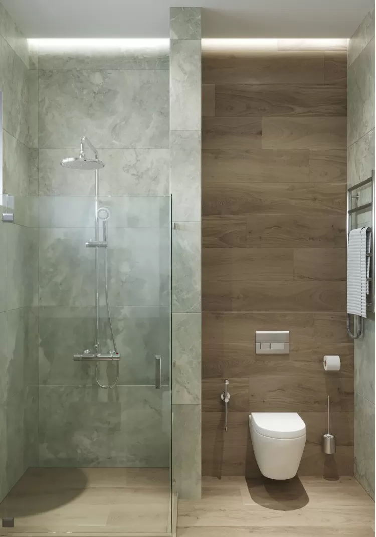 Дизайн душової кімнати у приватному будинку