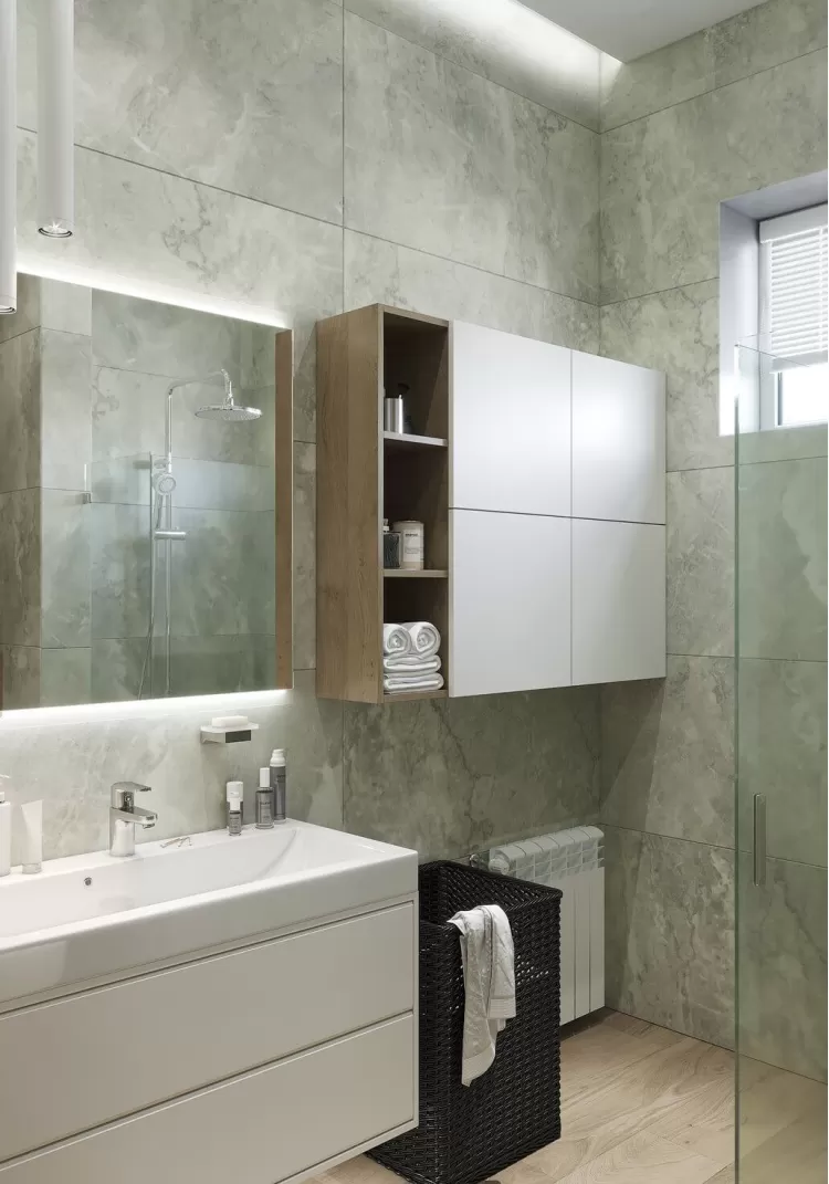 Дизайн душевой комнаты в частном доме