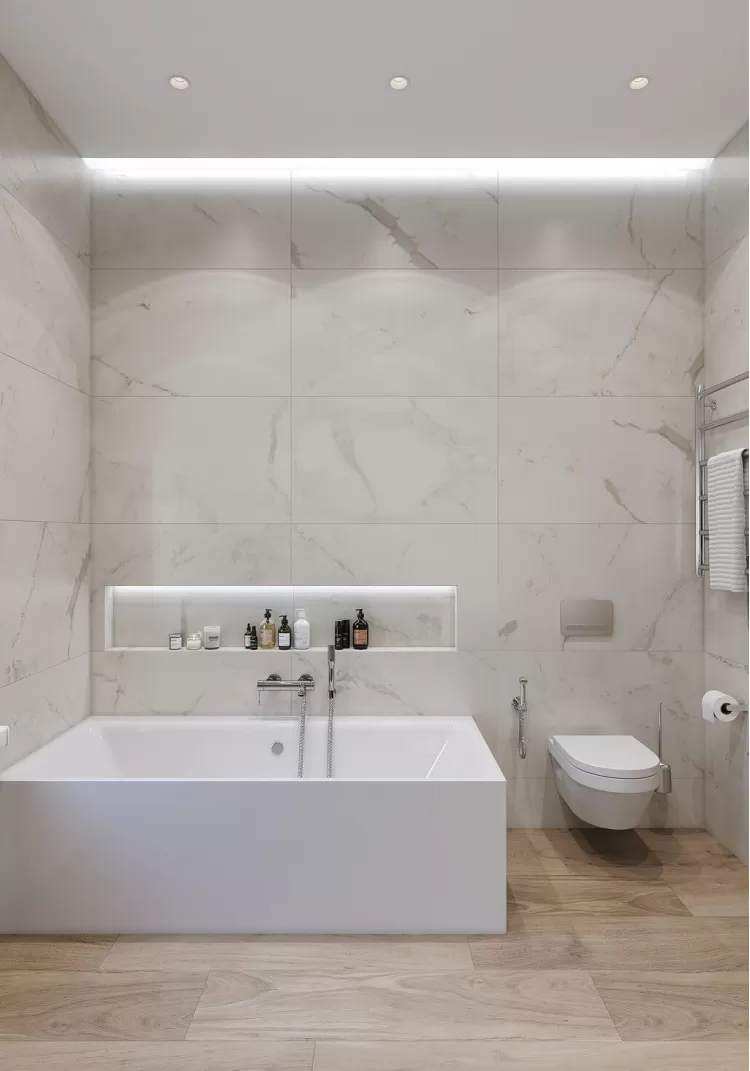 Дизайн ванної кімнати в приватному будинку