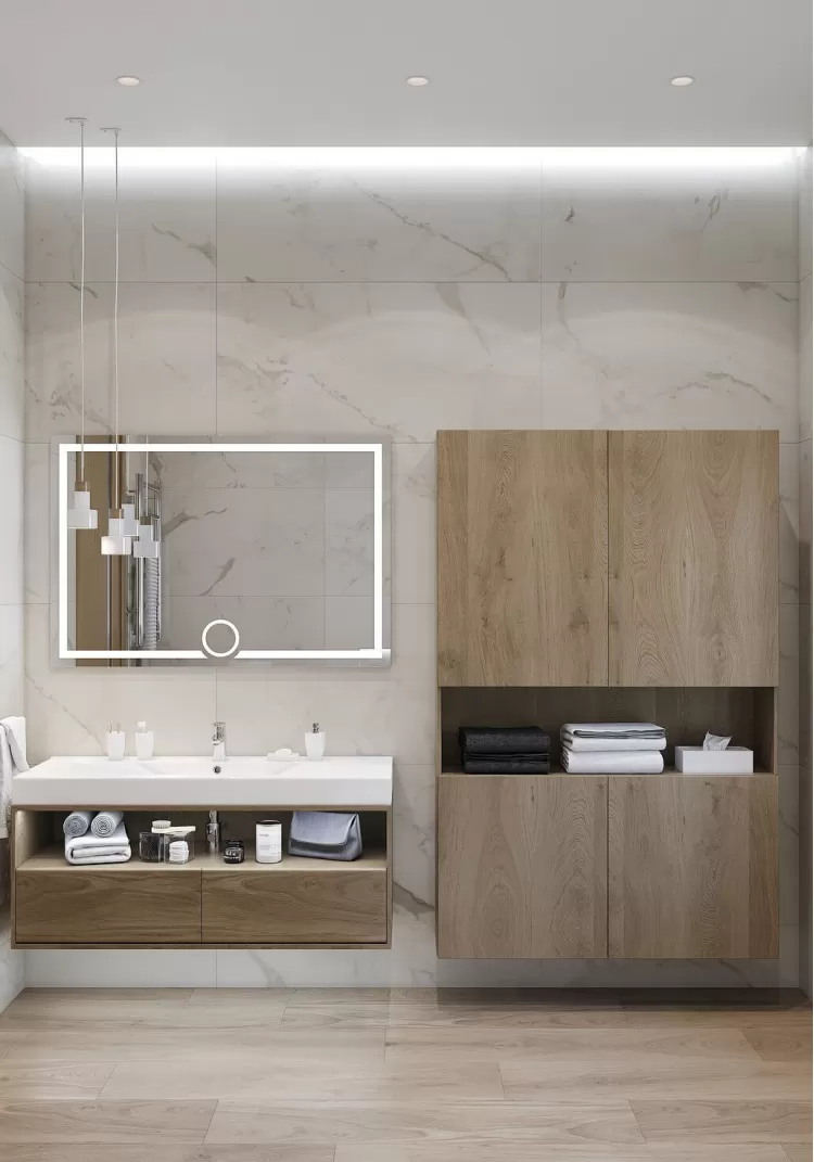 Фотография: Ванная комната в частном доме, фото 27 – Частный дом КМ "Золоче" 140 м2 – 70