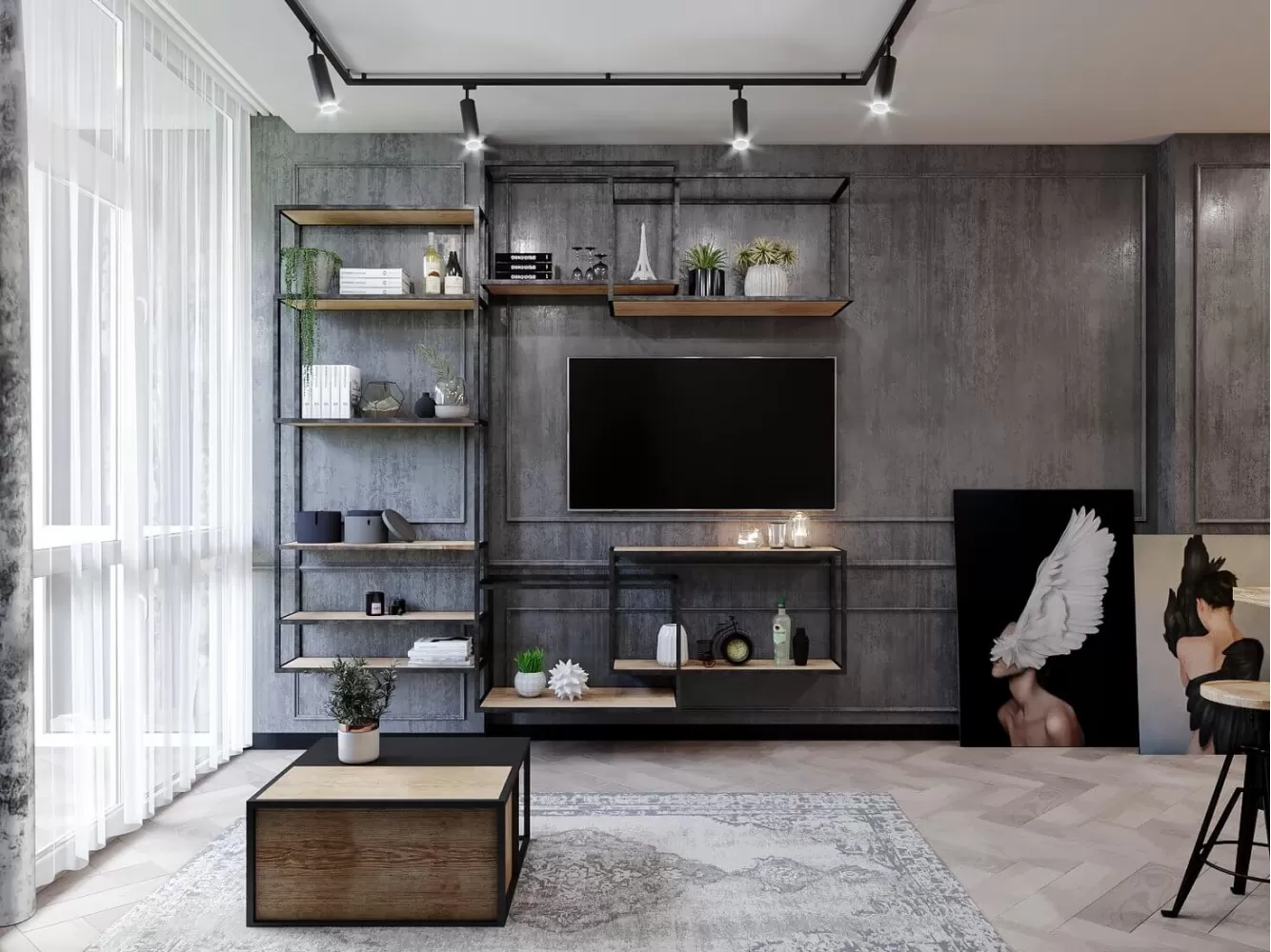 Надихайтеся: студія у стилі лофт фото 2