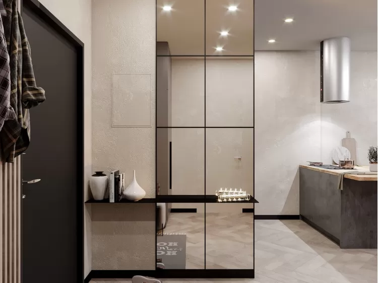 Вдохновляйтесь: прихожая в стиле лофт