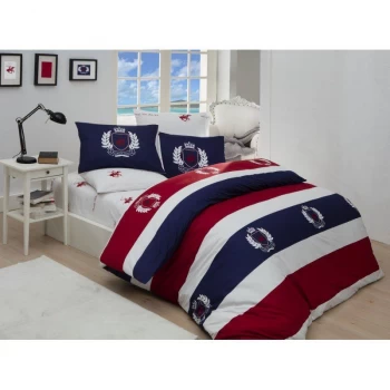 Комплект постельного белья Beverly Hills Polo Club - BHPC 002 Red полуторный
