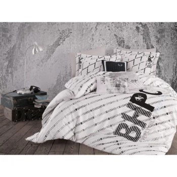 Комплект постельного белья Beverly Hills Polo Club - BHPC 016 Black евро
