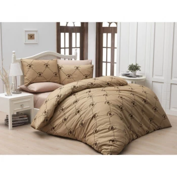 Комплект постельного белья Beverly Hills Polo Club - BHPC 006 Beige полуторный