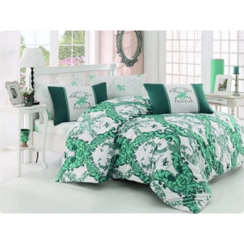 Комплект постельного белья Beverly Hills Polo Club - BHPC 024 Green полуторный