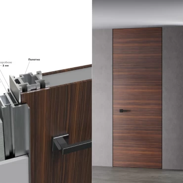 Преимущества дверей скрытого монтажа