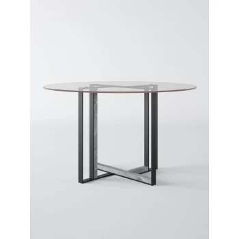 Стіл INK Round Glass