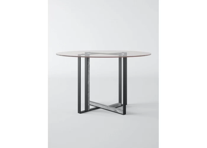  Стіл INK Round Glass  1 — замовити в PORTES.UA