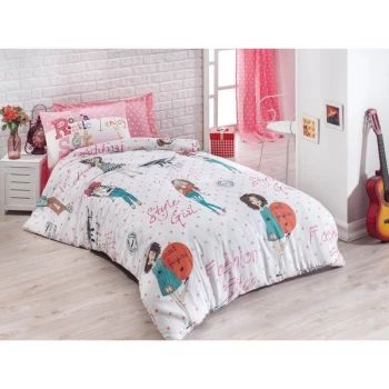 Підліткова постільна білизна Eponj Home - Fashion Girl Pembe