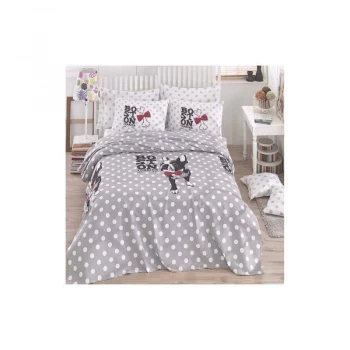 Підліткова постільна білизна Eponj Home Pike - Boston gri