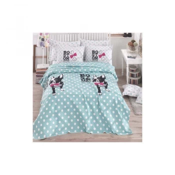 Підліткова постільна білизна Eponj Home Pike - Boston mint