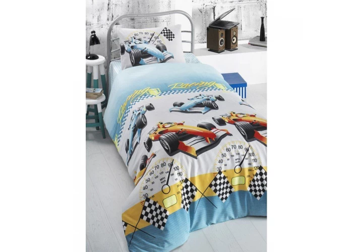  Підліткова постільна білизна Eponj Home - Ralli Mint  1 — замовити в PORTES.UA