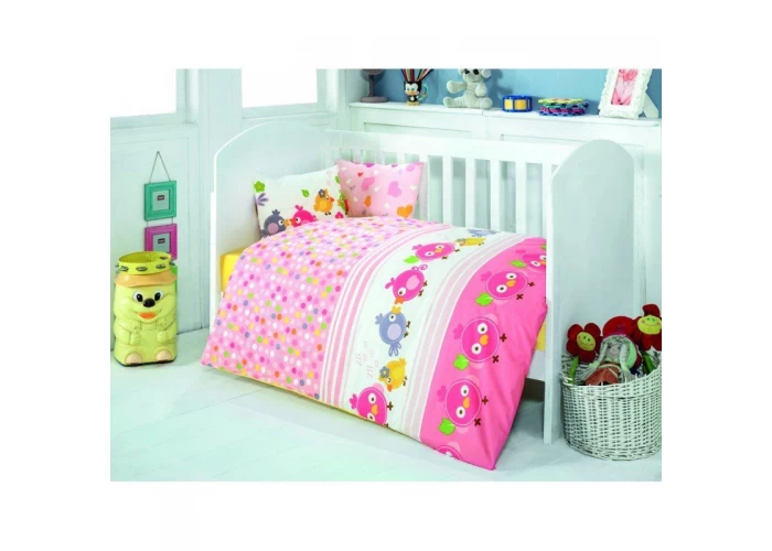  Постільна білизна для немовлят Eponj Home - Zuzu Pembe  1 — замовити в PORTES.UA