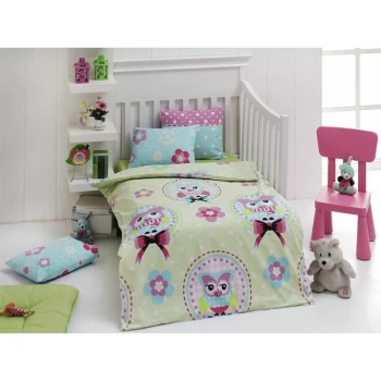 Постільна білизна для немовлят Eponj Home - Baykus Yesil