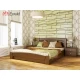 Деревянная кровать Estella СЕЛЕНА АУРИ 120х190 (щит, ламели 4см)
