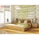 Деревянная кровать Estella СЕЛЕНА АУРИ 120х190 (щит, ламели 4см)