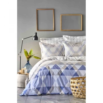 Комплект постельного белья Karaca Home - Astin lila 2019-1 лиловый евро