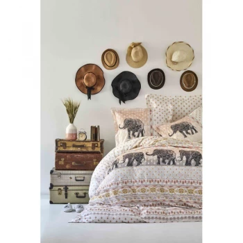 Комплект постільної білизни Karaca Home - Sandy blush 2019-1 євро