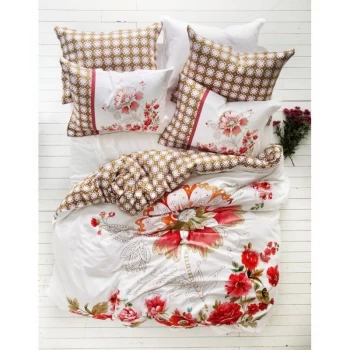 Комплект постільної білизни Karaca Home - Bocelly beige бежевий євро